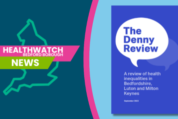 Following three years of extensive engagement with local people, Reverend Lloyd Denny, has published the Denny Review into health inequalities across Bedfordshire, Luton and Milton Keynes.